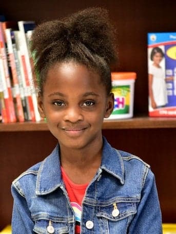 Journii, niña apadrinada en los Estados Unidos