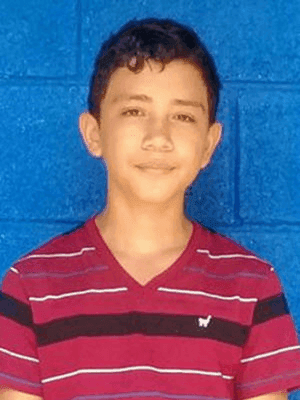 Miguel, niño apadrinado en Nicaragua