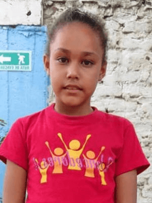 Jhosselin, niña apadrinada en Colombia