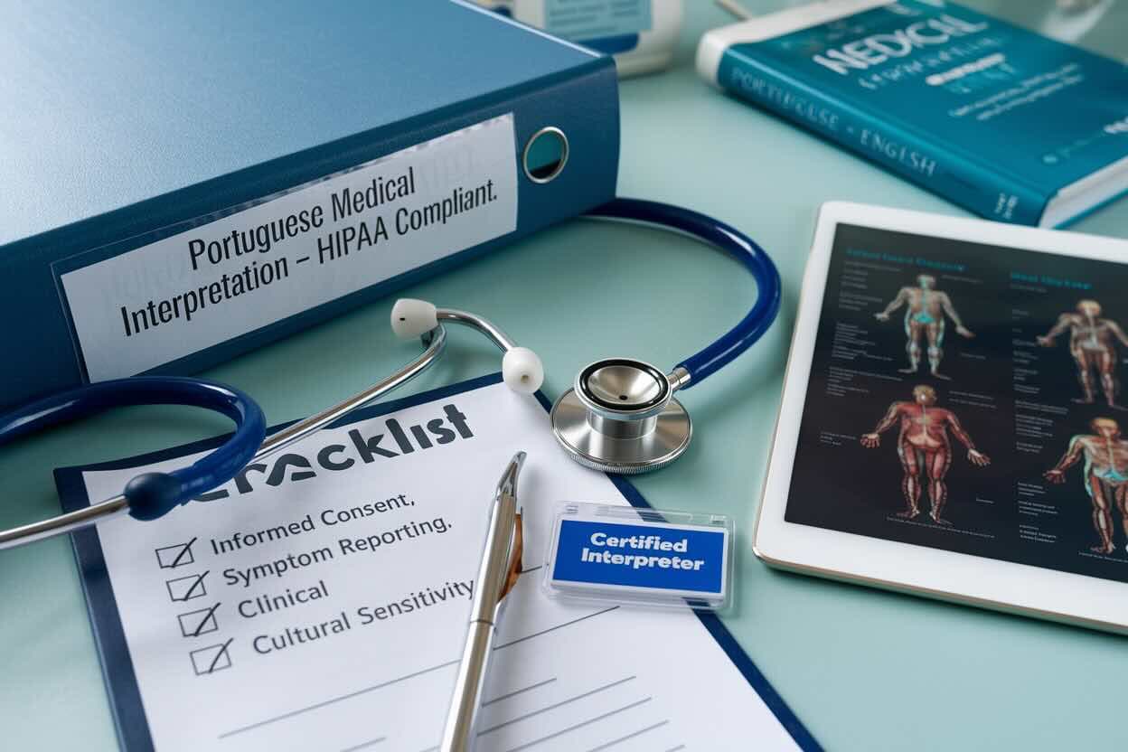 Interpretación médica de portugués