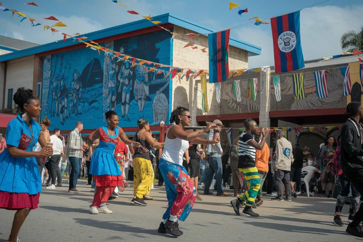 Reunión de la comunidad haitianoamericana en Orlando, Florida